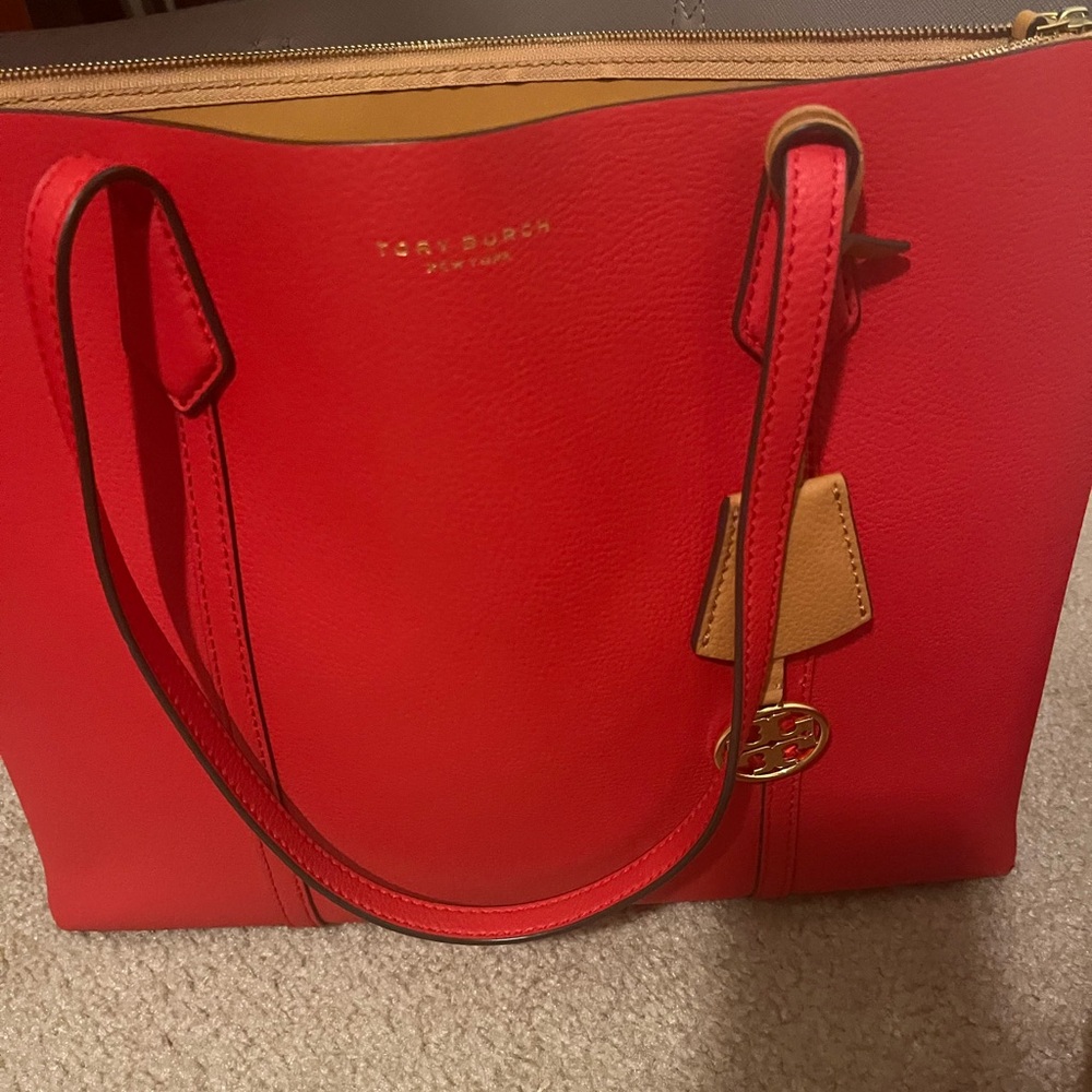 Tory Burch Vibrant Red Tote